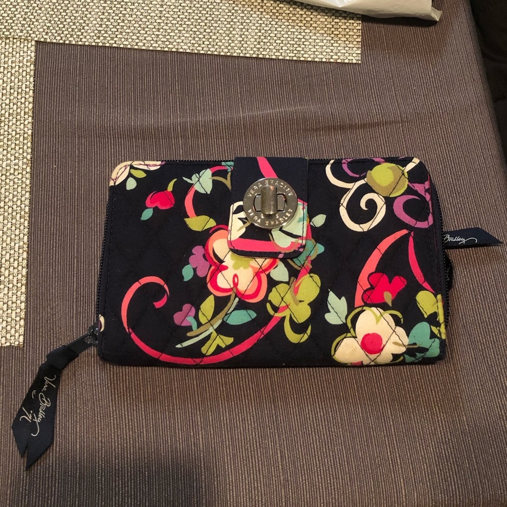 Vera Bradley Large Floral Wallet
